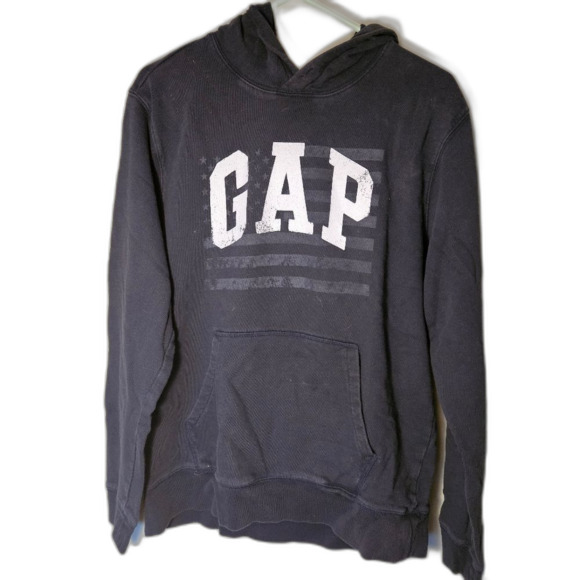 GAP Navy Hoodie Men’s Large – Soft, Casual, Everyday Essential - Picture 1 of 3